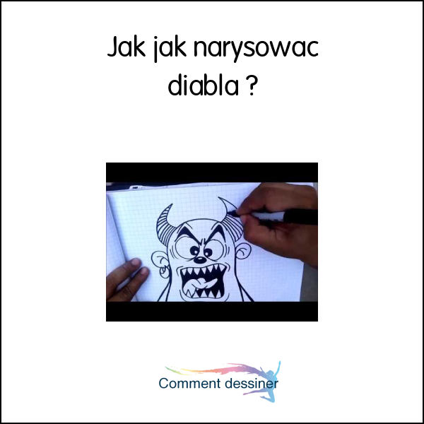 Jak jak narysować diabła